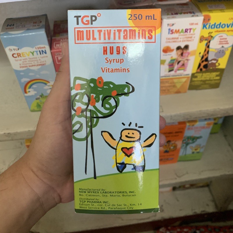 (Enervon Syrup Generic) Hugs Multivitamins Syrup for Kids Shopee Philippines