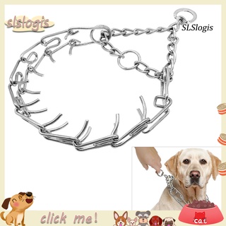 SYG_ Adjustable Alloy Prong Large Dog Pet Training Stimulate Chain Choke Collar