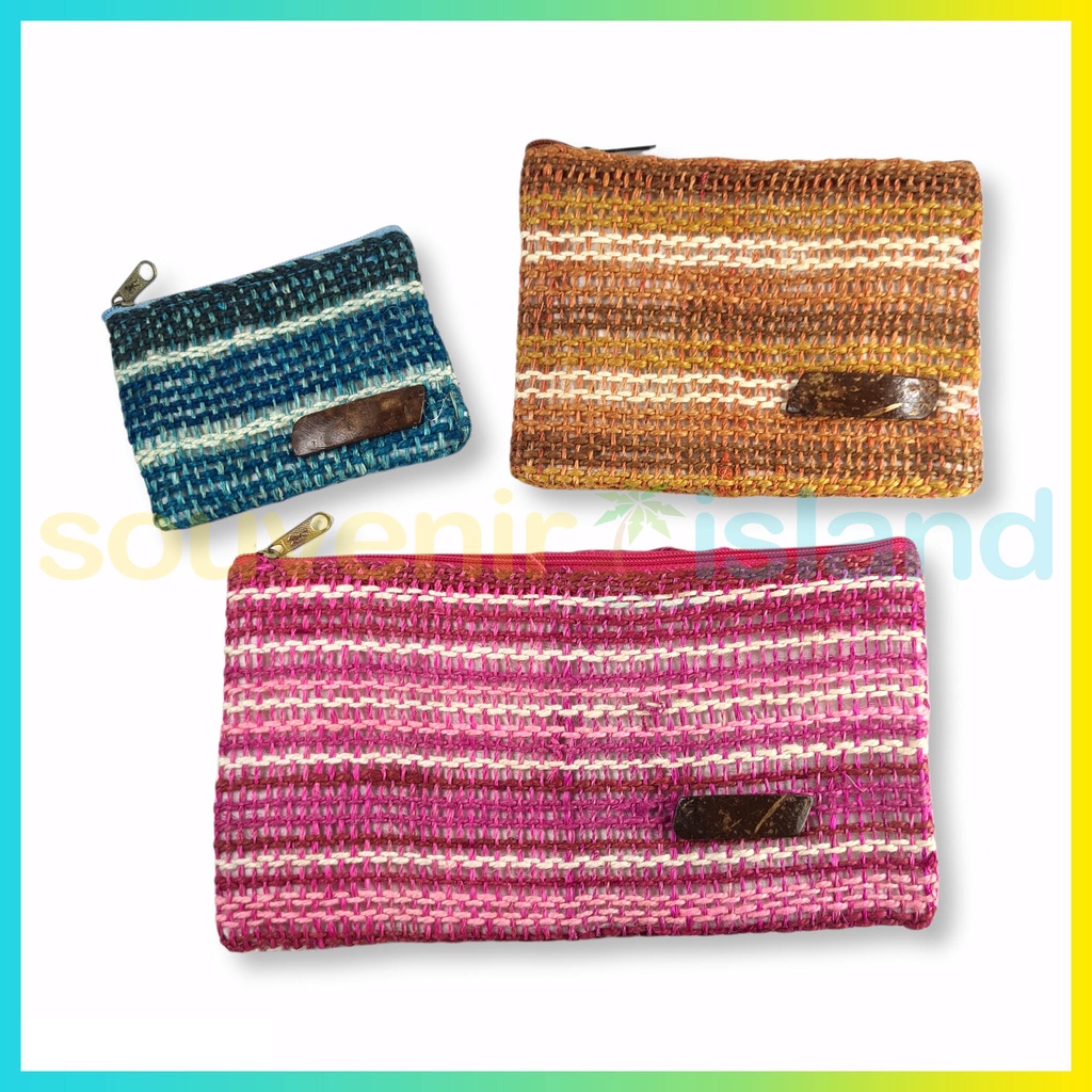 Sinamay Jute Abaca Coin Purse Philippine Souvenir | Shopee Philippines