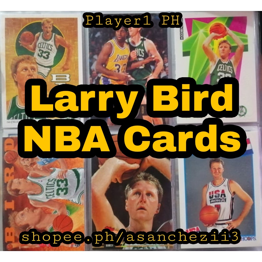 Larry Bird NBA Card Check variations Instant Collection Restock