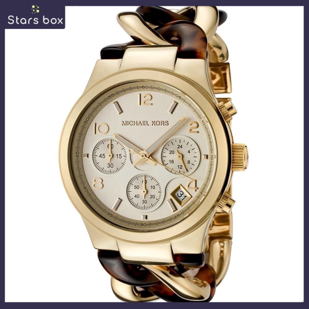 michael kors gold chain watch