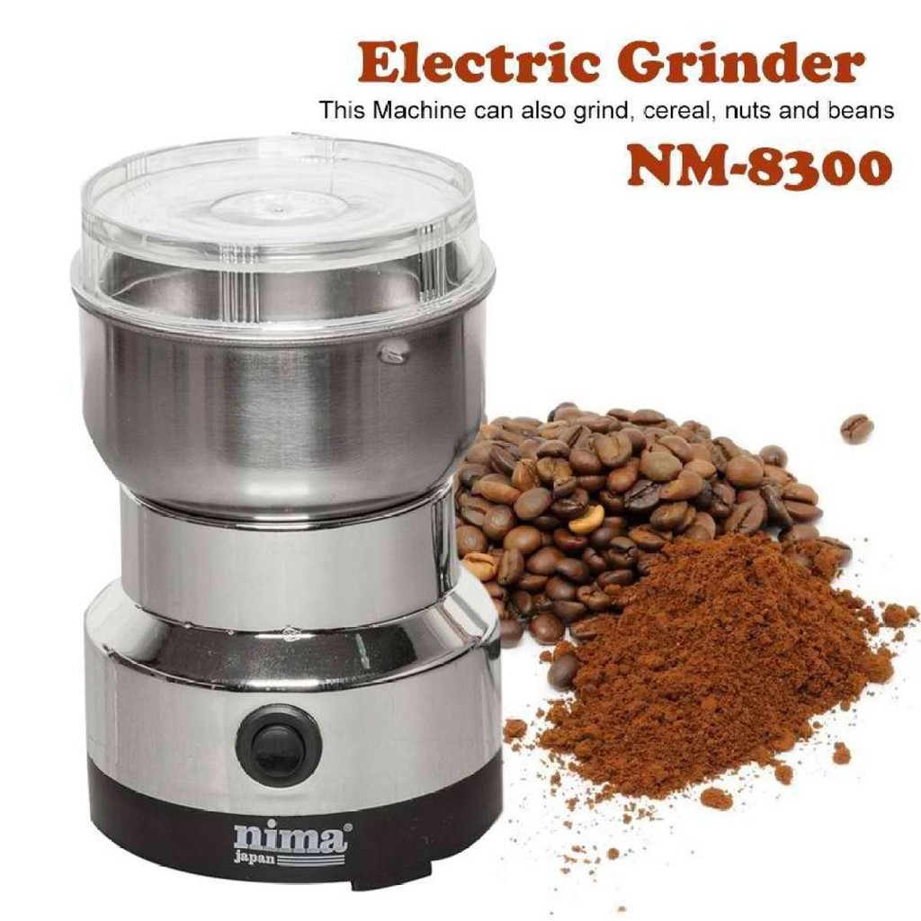 Nima 220V Electric Stainless Steel Grinding Coffee Bean Milling Machine