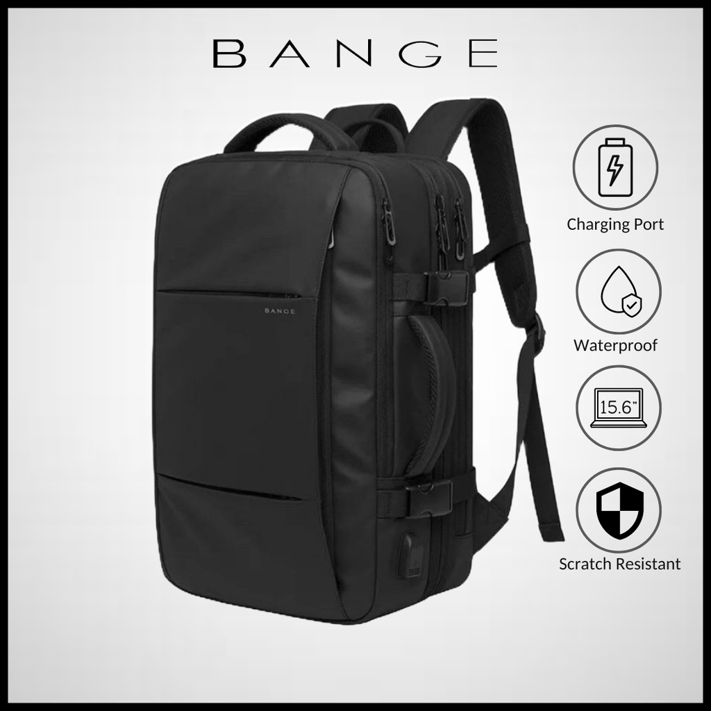 BG-1908 Bange backpack travelbag travelbackpack USB chagingport mens ...