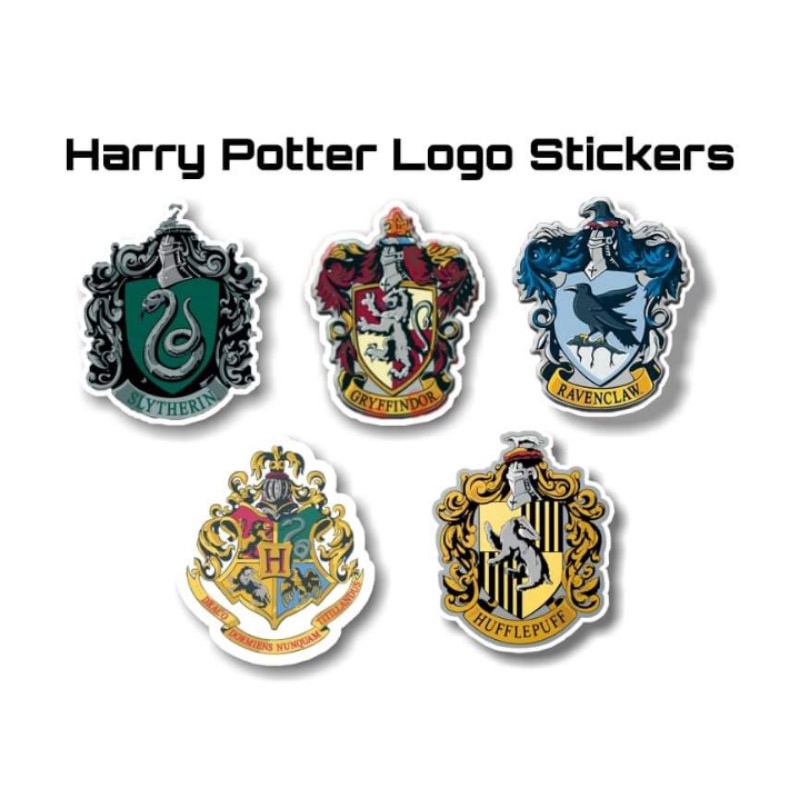 Harry Potter Houses Sticker⚡ | Shopee Philippines