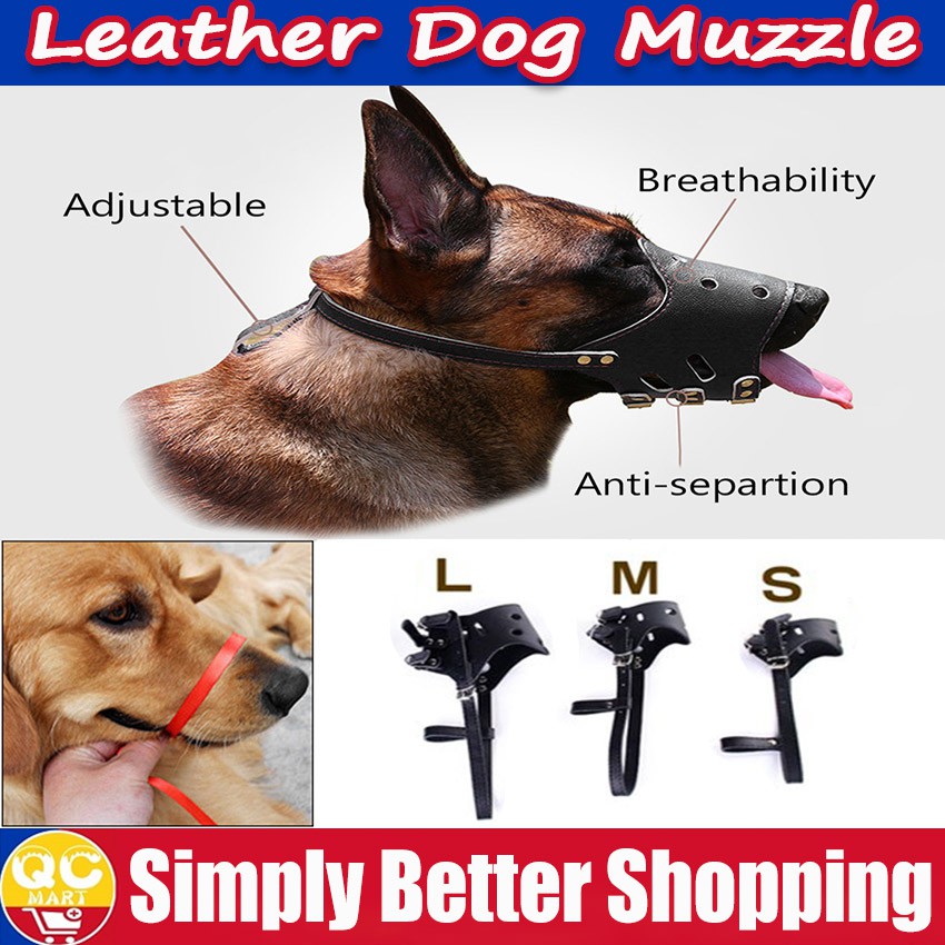 dog muzzle to prevent biting