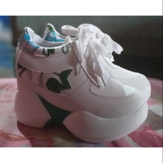 korean wedge sneakers