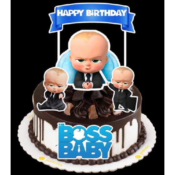 BOSS BABY CAKE TOPPER SET Shopee Philippines