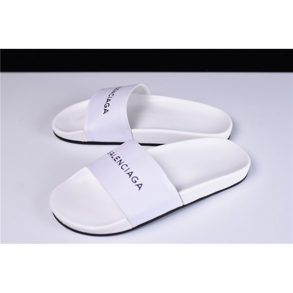 balenciaga white slippers