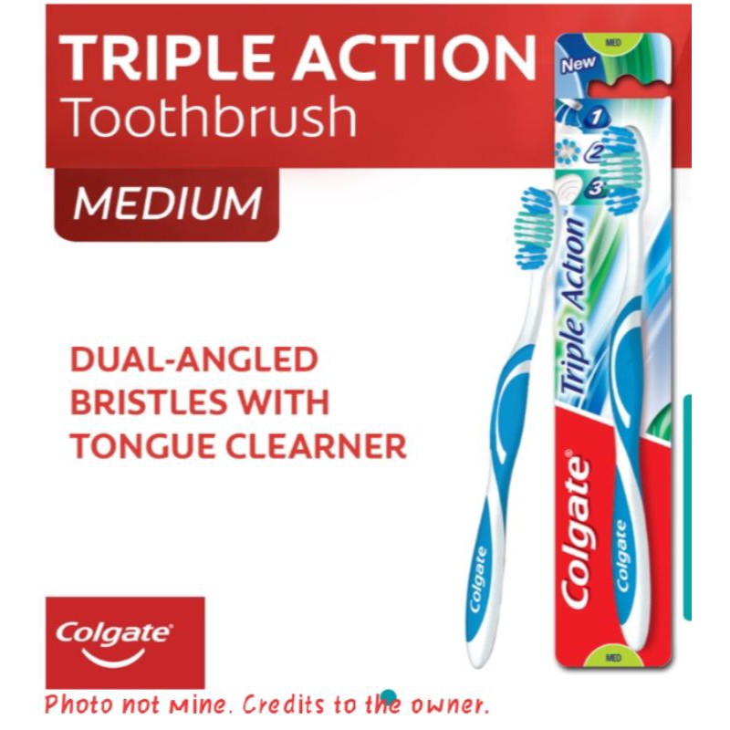colgate triple action toothbrush