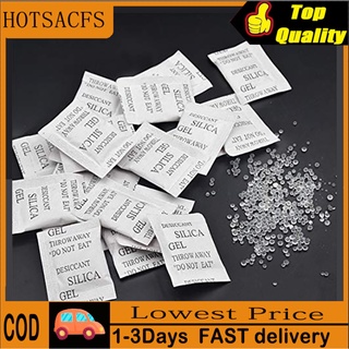 100/200 pcs 1/2 grams Silica Gel Desiccant Moisture Absorber for waredrobe cabinet shoes bags