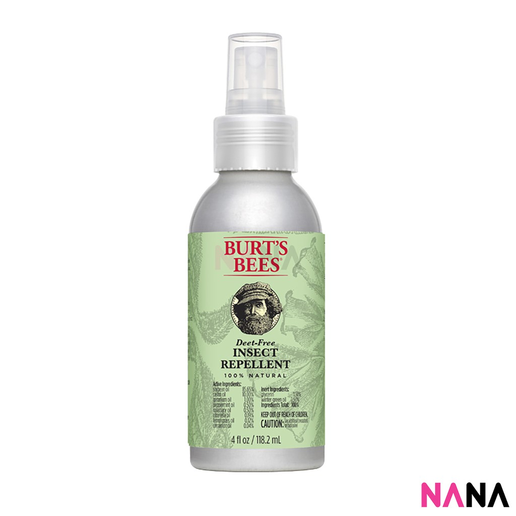 Burt S Bees All Natural Herbal Insect Repellent 118 2ml Shopee Philippines