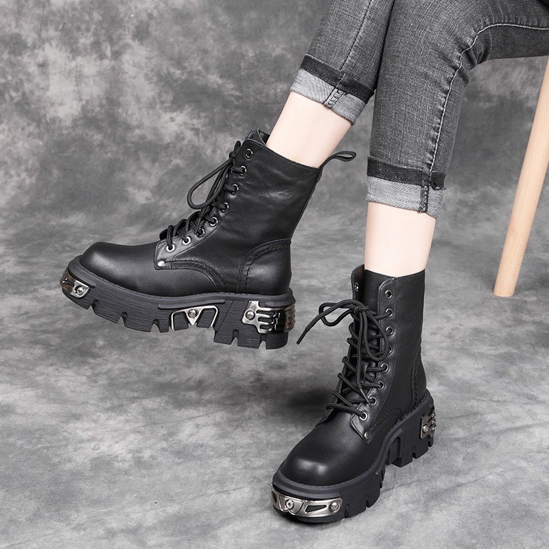 punk martin boots