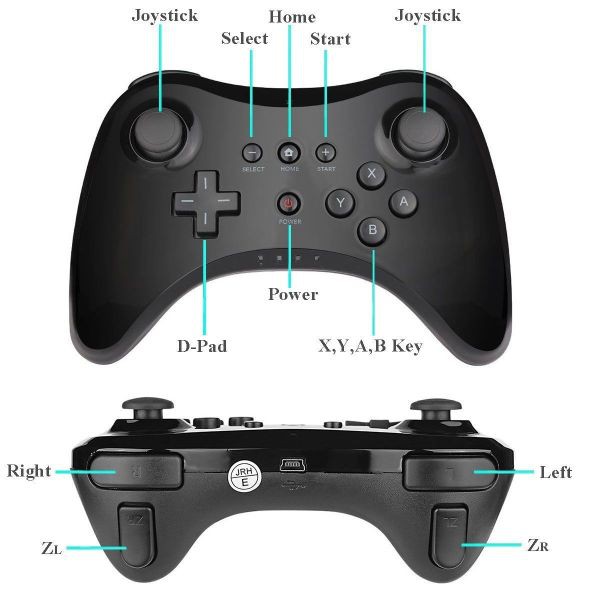 wii u classic controllers