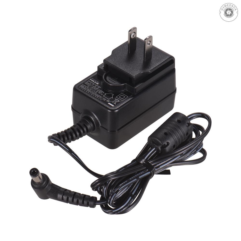 9V AC/DC Power Adapter Corded Power Supply Charger for Electric Guitar Amplifier Guitar Pedal