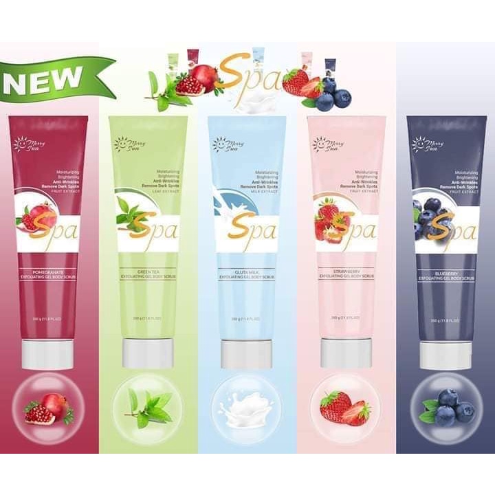 EXFOLIATING GEL BODY SCRUB/ B1T1 Shopee Philippines