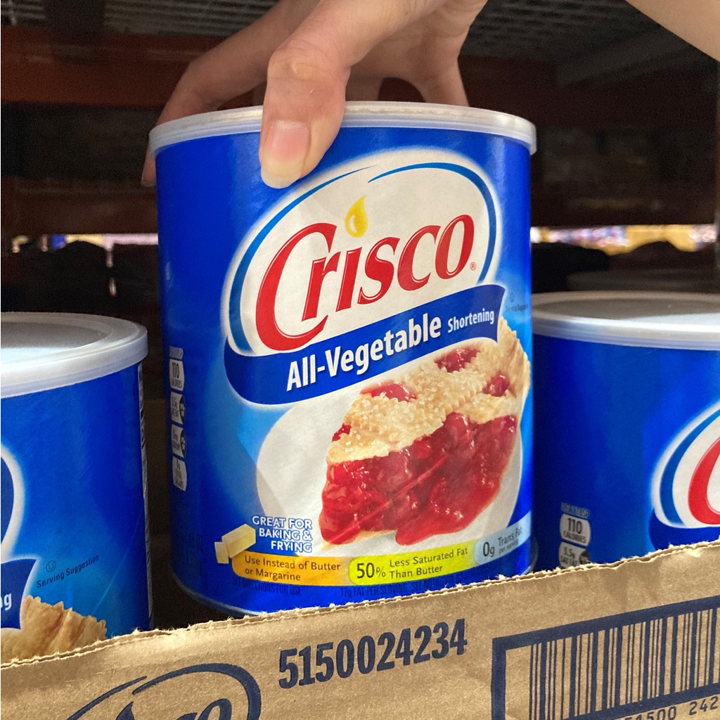 Crisco Original Flavor AllVegetable Shortening 1.36kg (48oz) Shopee