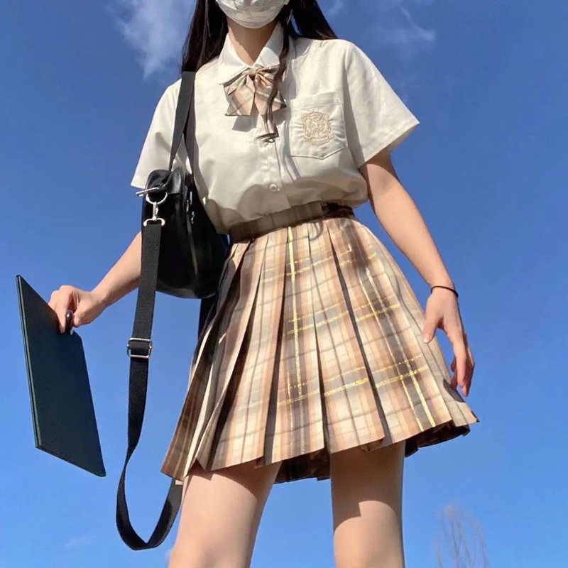 Skirts jk- school uniforms- seifuku | Shopee Philippines