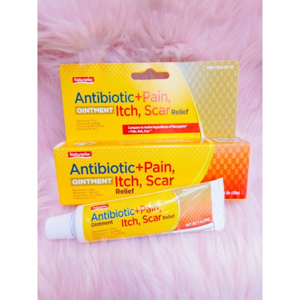 Natureplex Antibiotic Ointment + Pain, Itch, Scar relief 28g Shopee