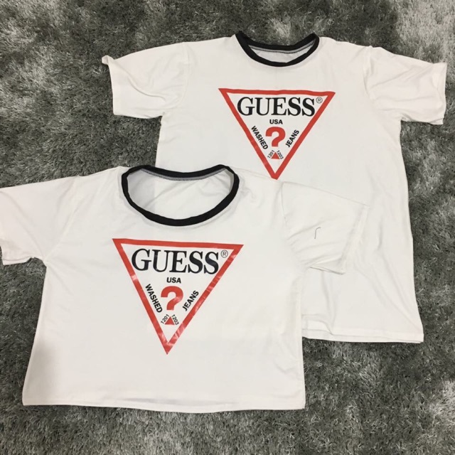 guess couple shirt