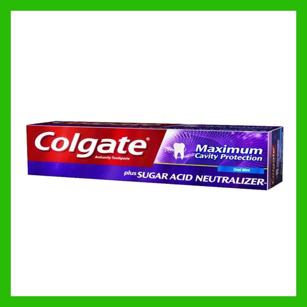 Colgate Maximum Cavity Protection Whitening Toothpaste 122ml | Shopee ...