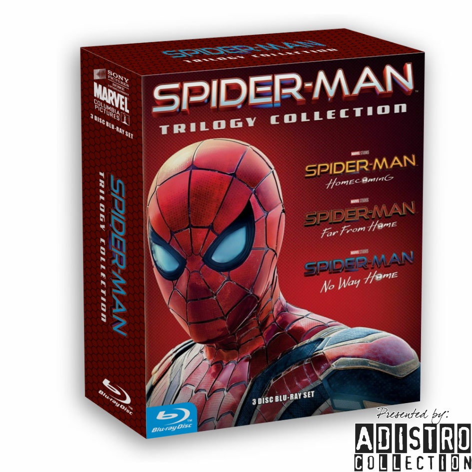 Spiderman Avengers Blu Ray Movies Box Edition Complete Set | Shopee  Philippines