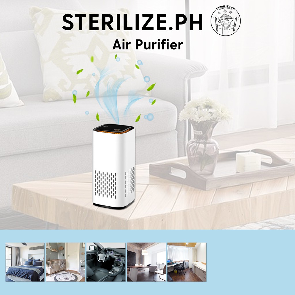 Air Purifier 7 Colors Light Usb Powered For Home Desk Car Fresh Air Cleaner Shopee Philippines