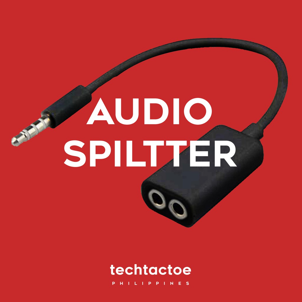 Audio Splitter Dual 3.5mm Jack Shopee Philippines