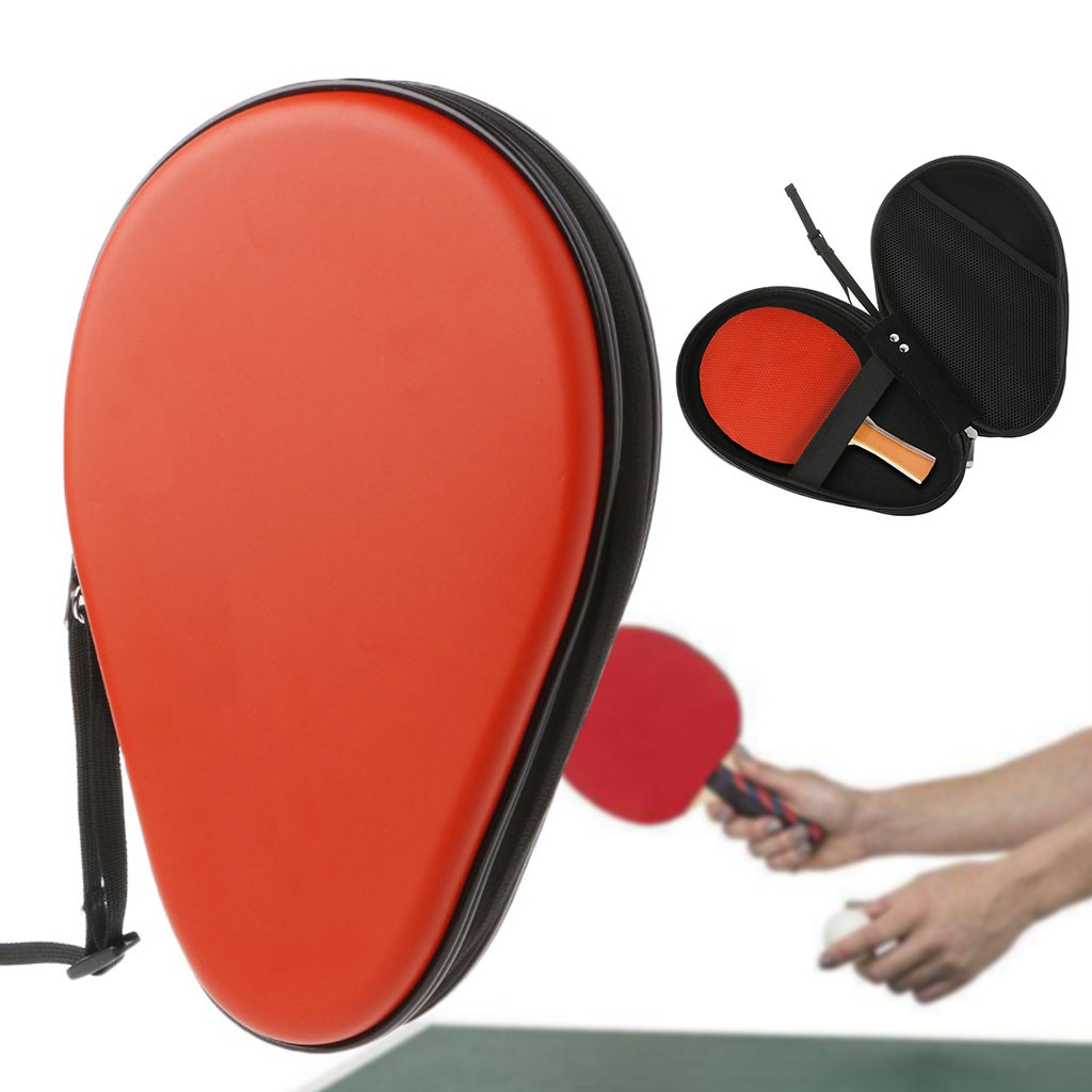 Nittaku POROSE Hard Case For Racket Ping Pong Table Tennis Cover Red BlackSilver 