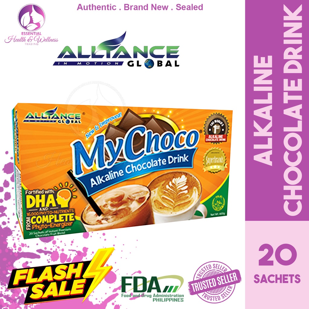 My Choco Alkaline Chocolate Drink 20 Sachets (600g) Shopee Philippines