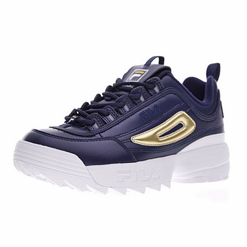 fila disruptor dark blue