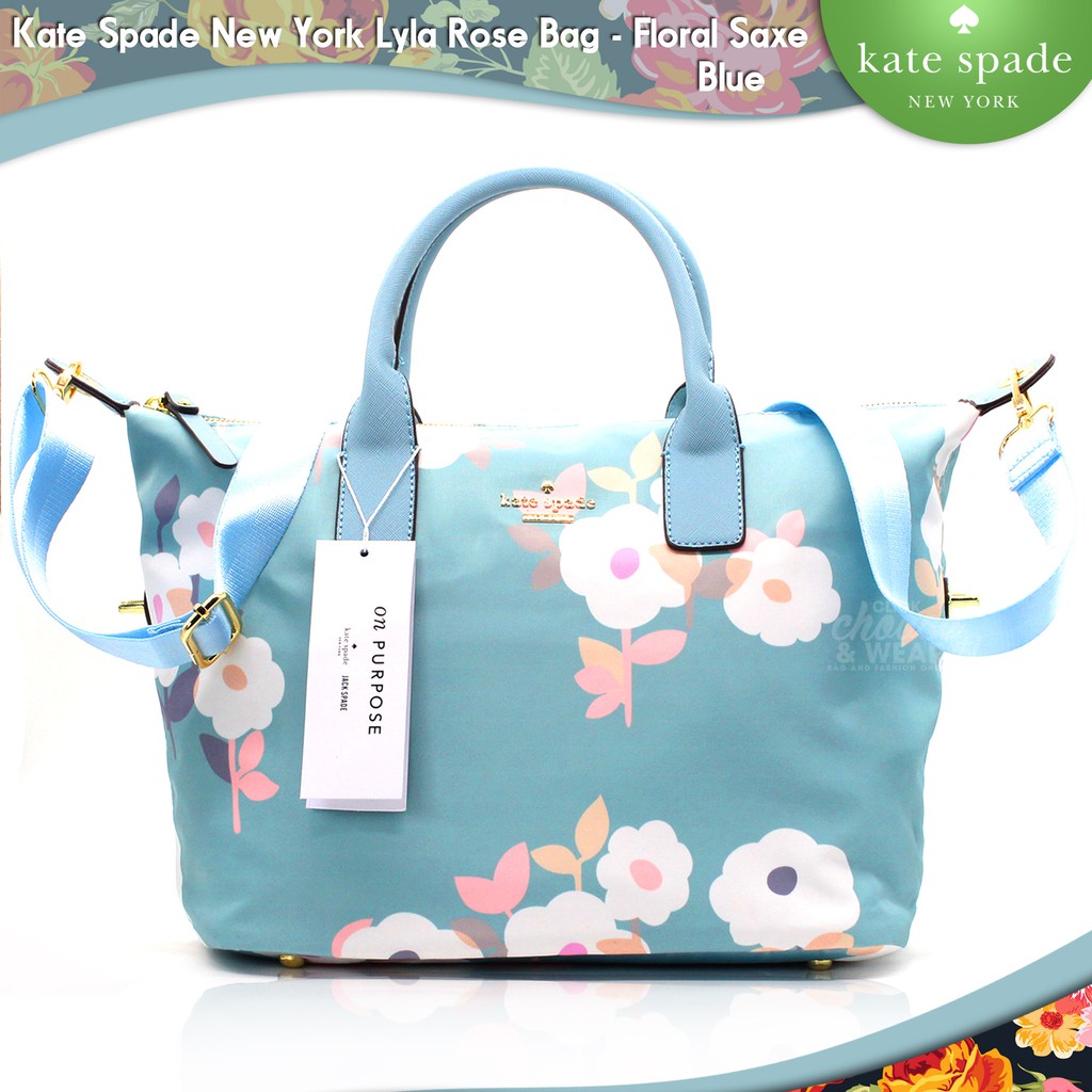 kate spade light blue tote