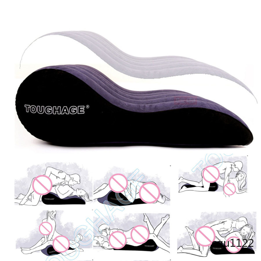B Toughage Sex Sofa Inflatable Bed Wedge Sex Pillow Inflatable Chair Love Position Cushion