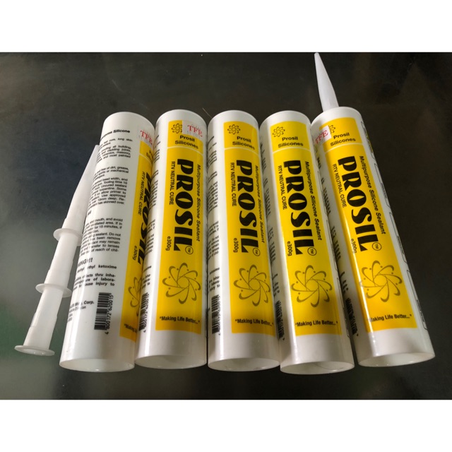PROSIL Silicone Sealant with nozzle (Clear) Shopee Philippines