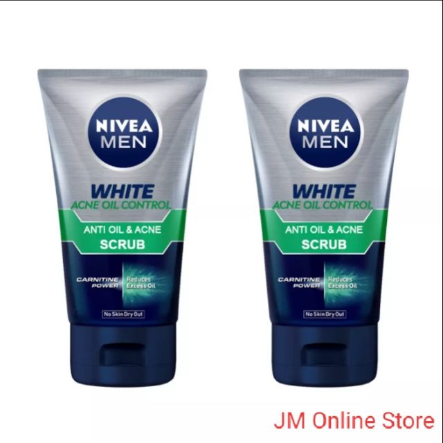 nivea men white acne oil control