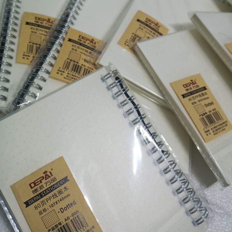 A6/A5 Mujiinspired Notebooks (80 sheets) Shopee Philippines