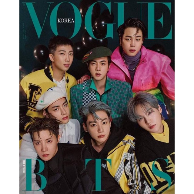 VOGUE KOREA JANUARY 2022 BTS MAGAZINES | Shopee Philippines