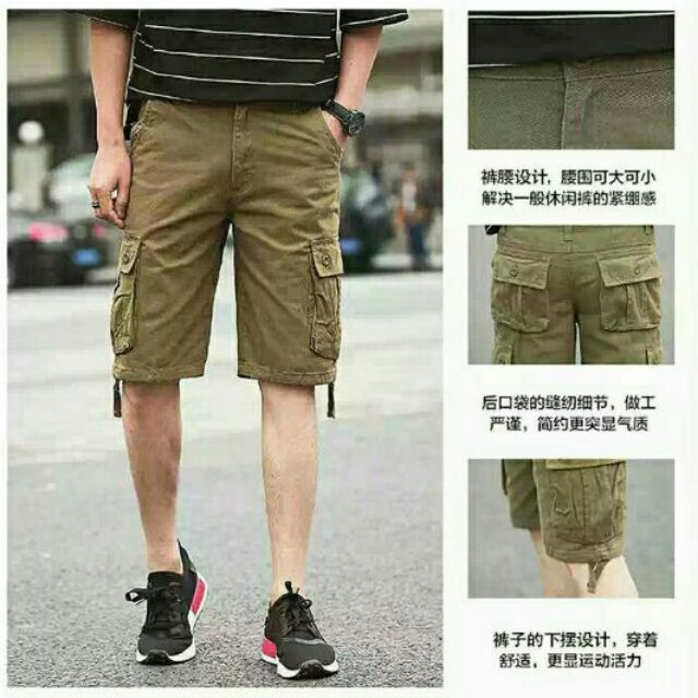 6 pocket short pants