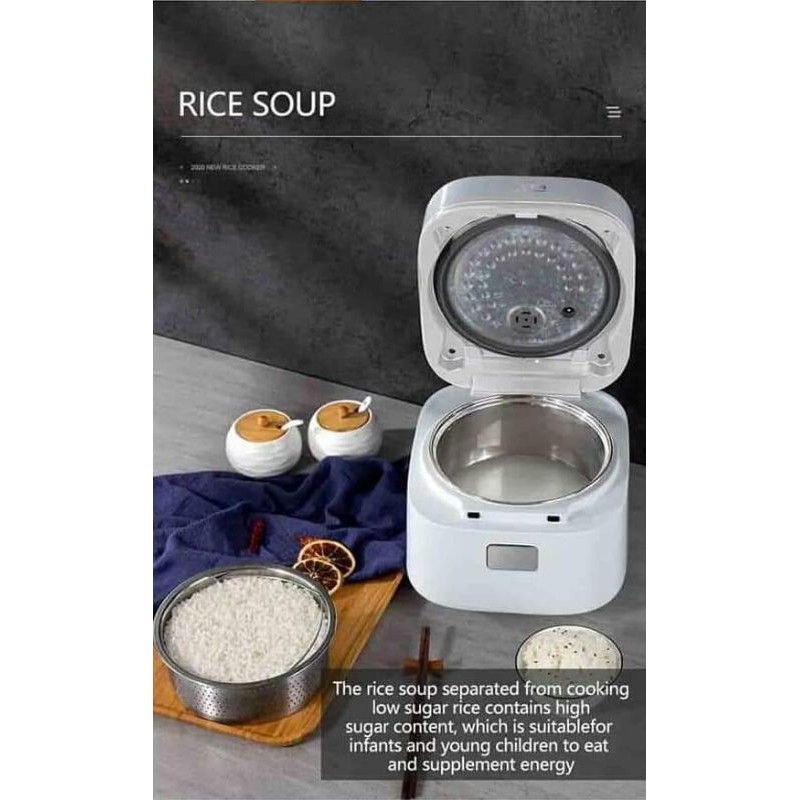 ONHAND DESUGAR/LOW SUGAR RICE COOKER 3L and 5L Intelligent and Healthy