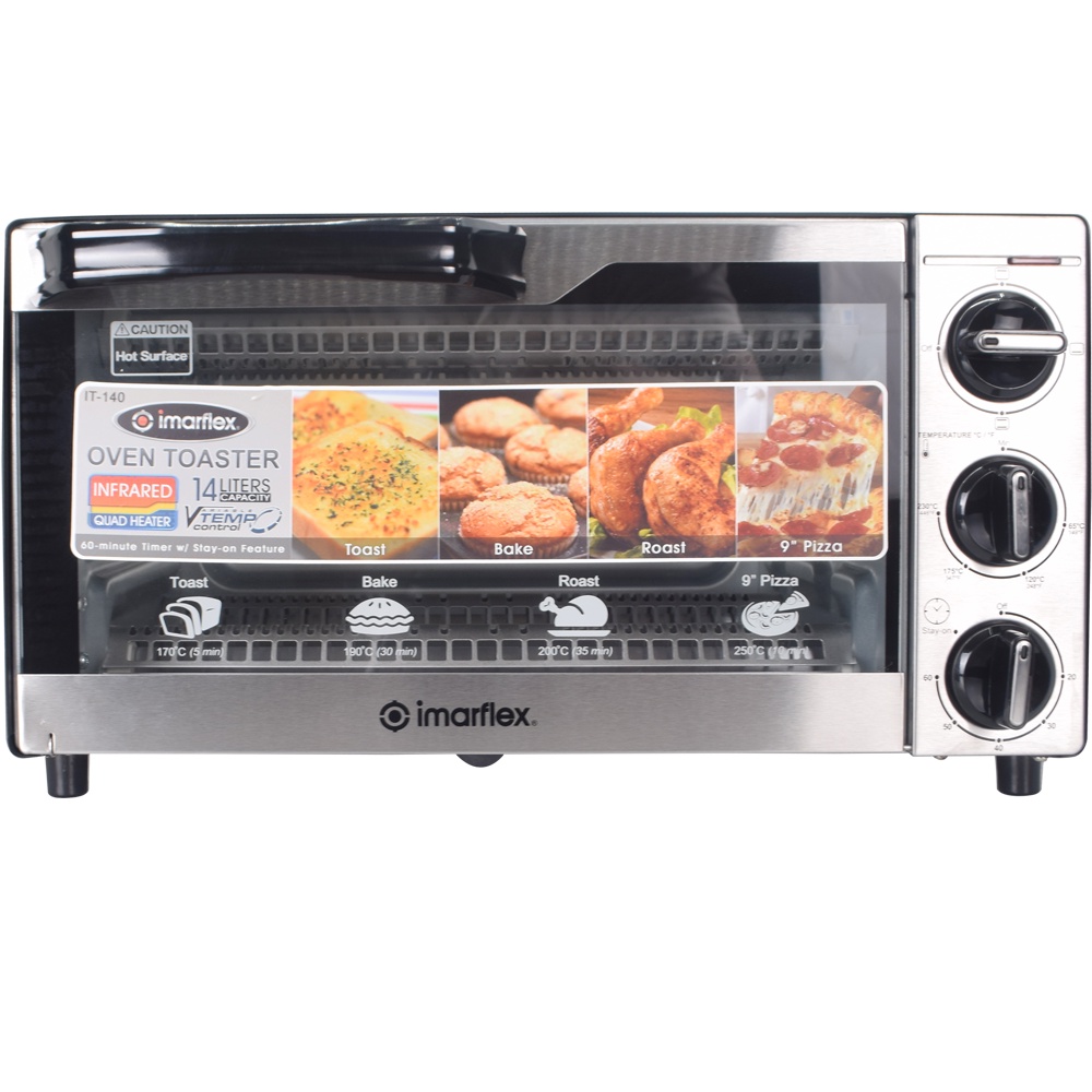 Imarflex IT140 Oven Toaster 3g Shopee Philippines