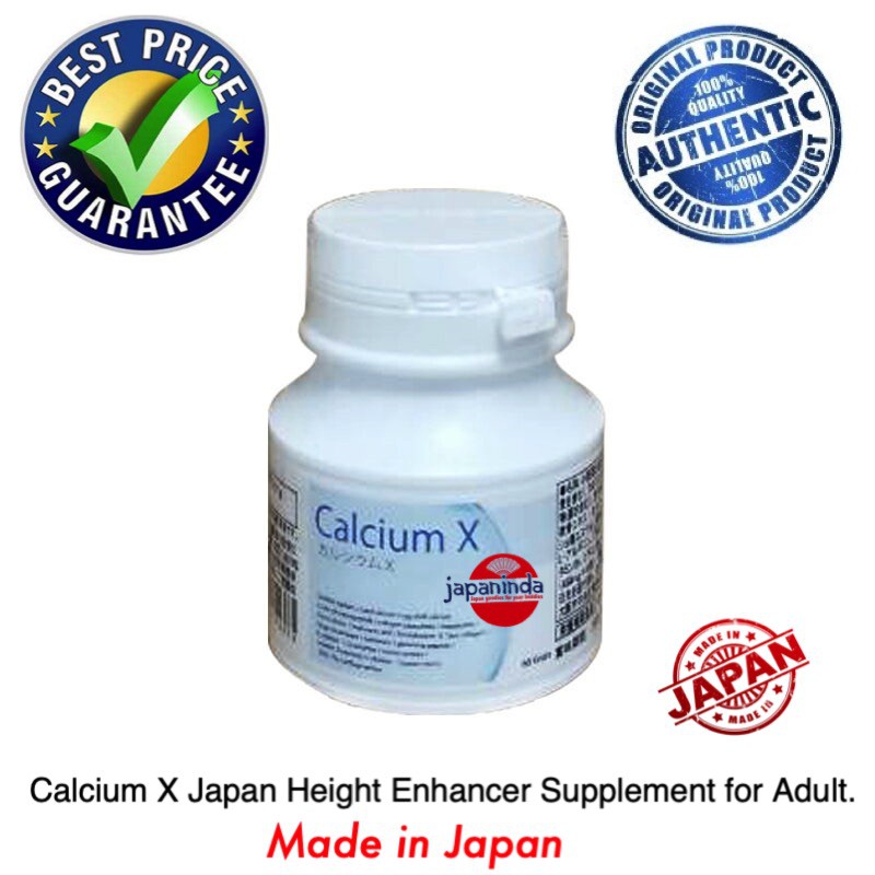 Calcium X Japan Height Enhancer Supplement for Adult. Shopee Philippines