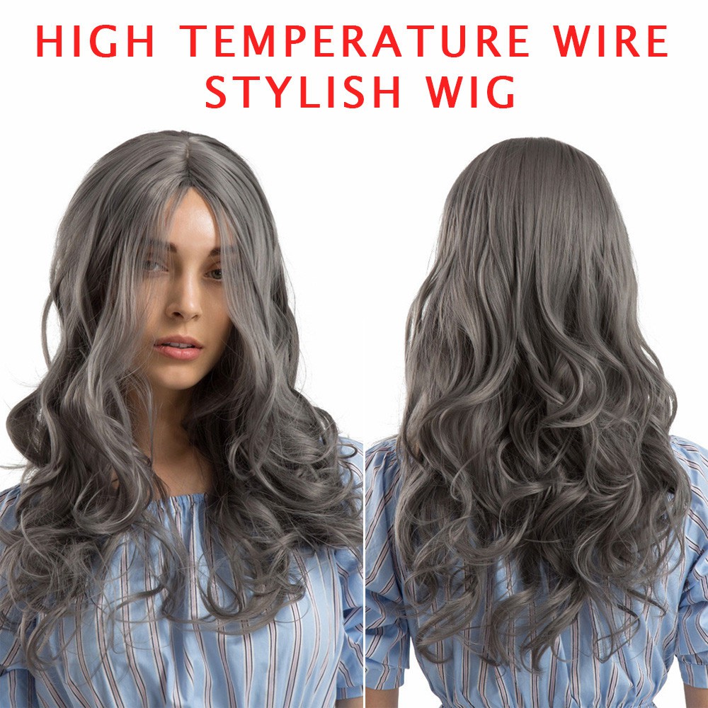 Beautmor Natural Gradient Gold Medium Length Straight Hair Fashion