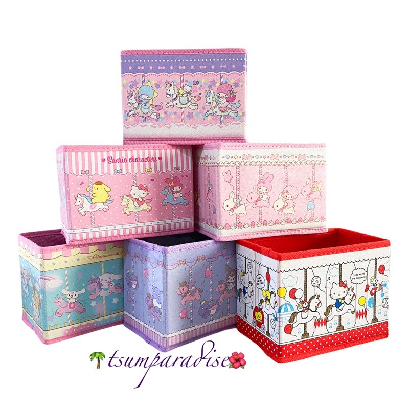 Carousel Foldable Desk Organizer Little Twin Stars Hello Kitty Kuromi ...