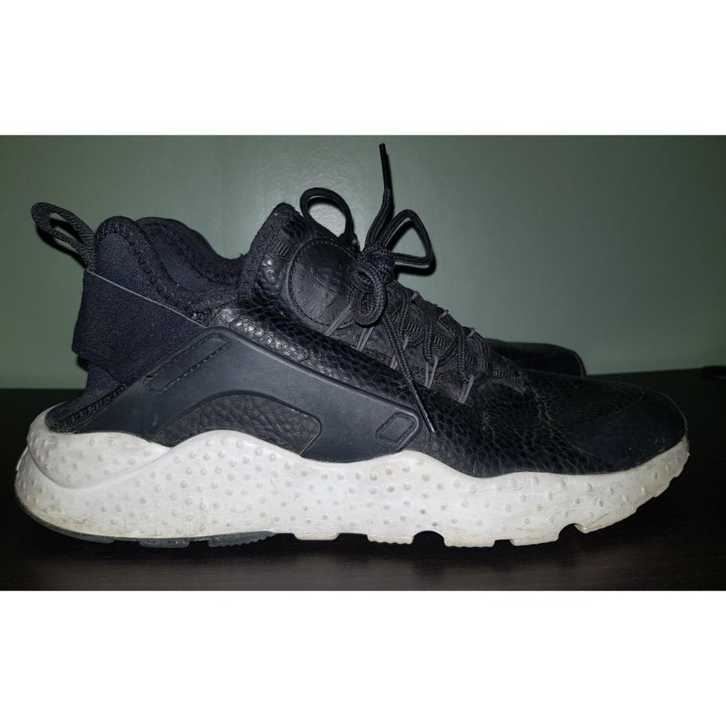 nike huarache black grey