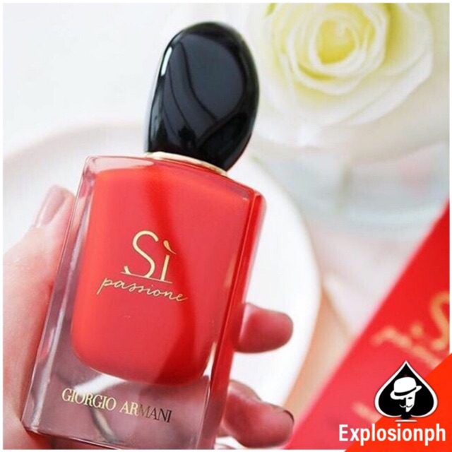 giorgio armani perfume red