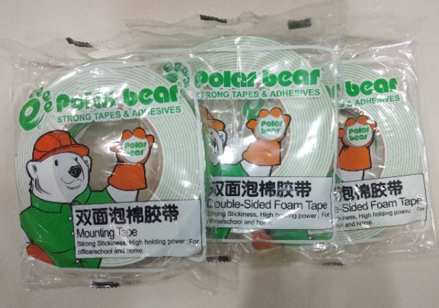 Polar Bear Double Sided Mounting Tape Shopee Philippines