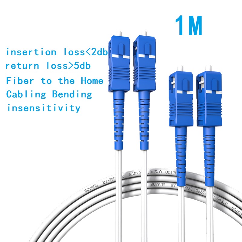 Pre connectorized unifi Fiber Patch Cord scsc UPC optical fiber patch