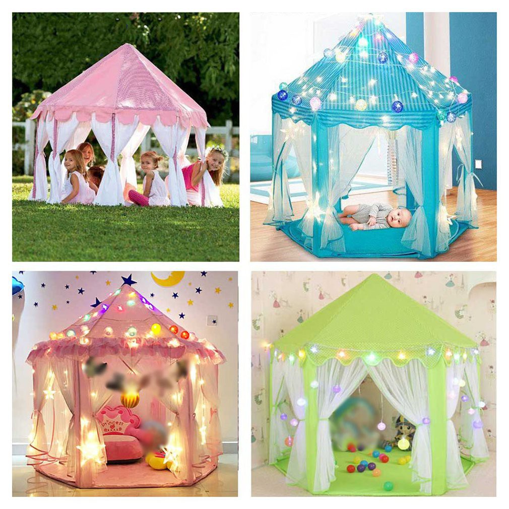 folding princess castle tent