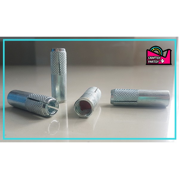 (PER BOX) Grip Anchor / Anchor Bolt / Anchor Grip 1/4" to 1/2" Shopee Philippines
