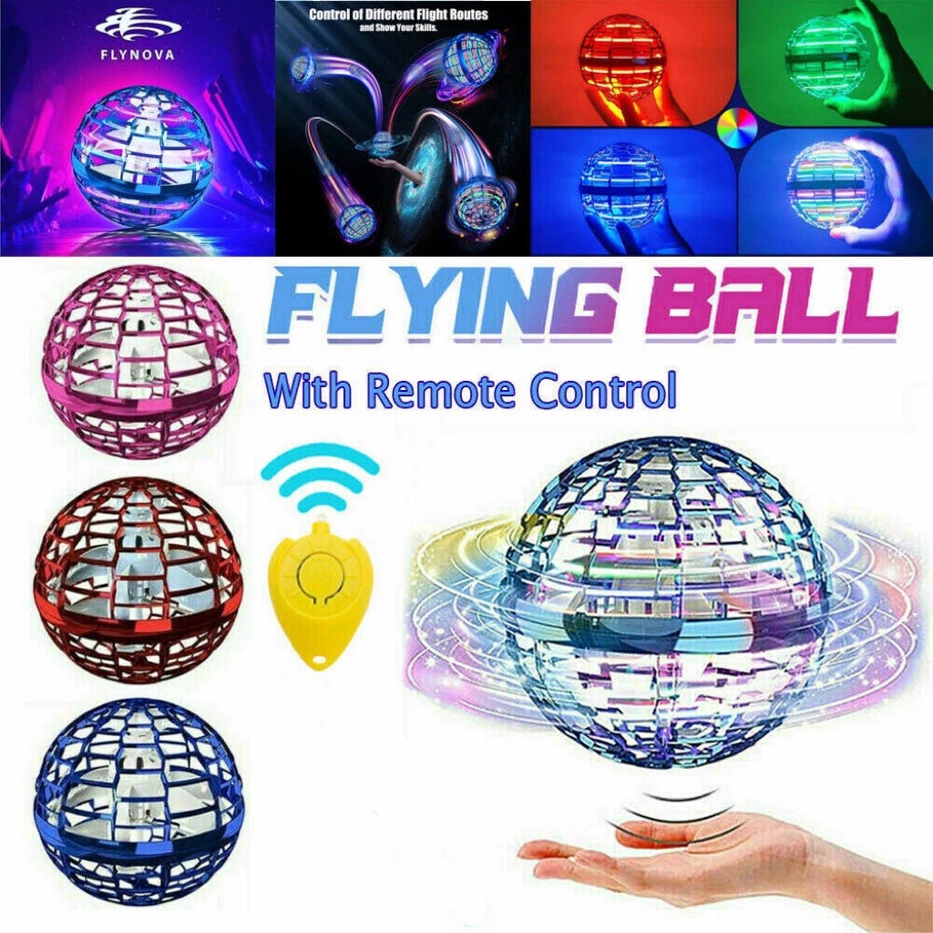 Jjs Flynova Pro Flying Ball Spinning Endless Tricks Flying Spinner