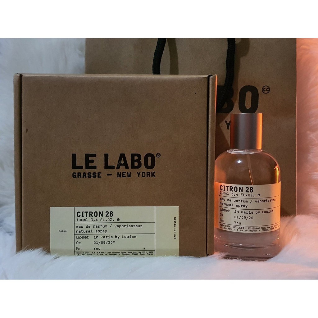Citron 28 Le Labo Eau de Parfum for women and men 100ML